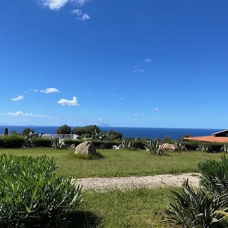 Ninea Panoramic Family Apartments - Large Pool With Sea View Capo Vaticano Exterior foto